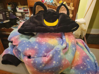 Sailor Moon themed Basic Blanket Hoodie Sailor Moon themed Basic Blanket Hoodie